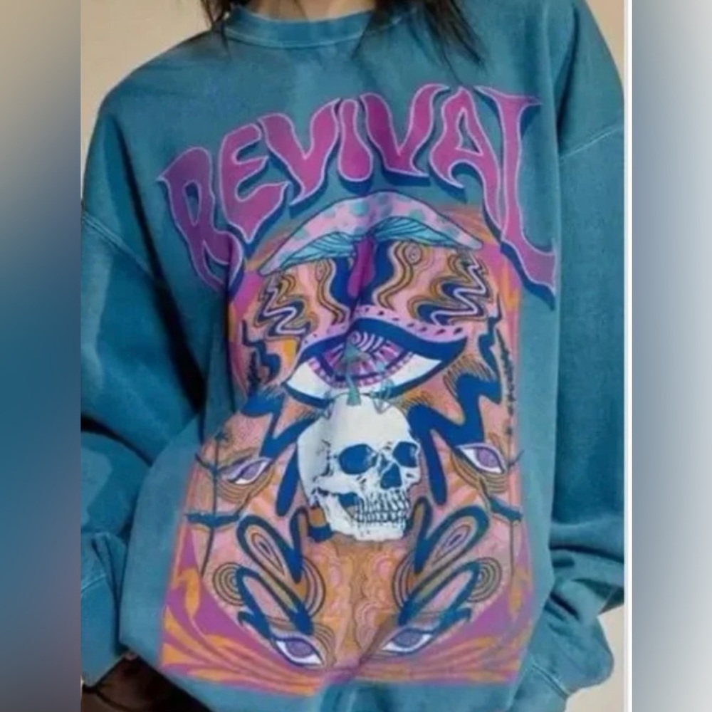 Urban Outfitters Los Angeles REVIVAL Sweatshirt S/M
